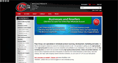 Desktop Screenshot of flipowholesale.com